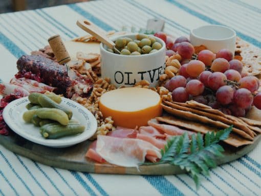 Mud Pie Charcuterie Board