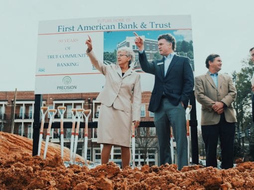 City of Lawrenceville First American Bank Groundbreaking